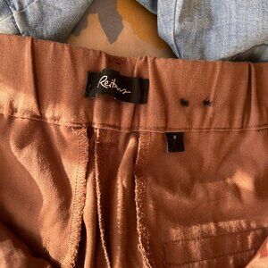 Reitmans pantalon brun rouille fluide / Reitmans rust brown flowy pants